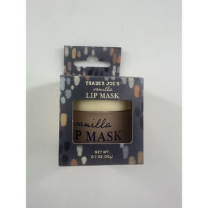 Trader Joe’s Vanilla Lip Mask Gift Boxed Sealed Stocking Limited Edition New
